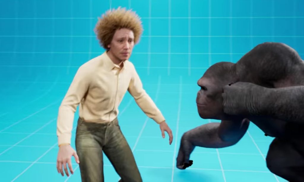 Det här skulle egentligen hända om en människa hamnade i slagsmål med en gorilla