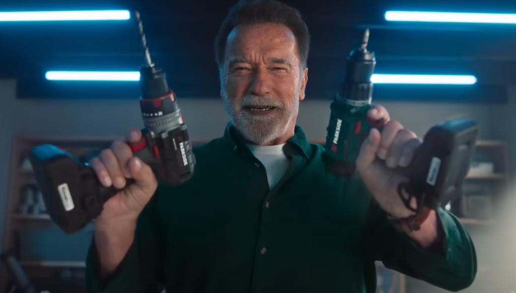 Arnold Schwarzenegger satsar på DIY: Nu ska du lära dig verktyg av självaste Terminator